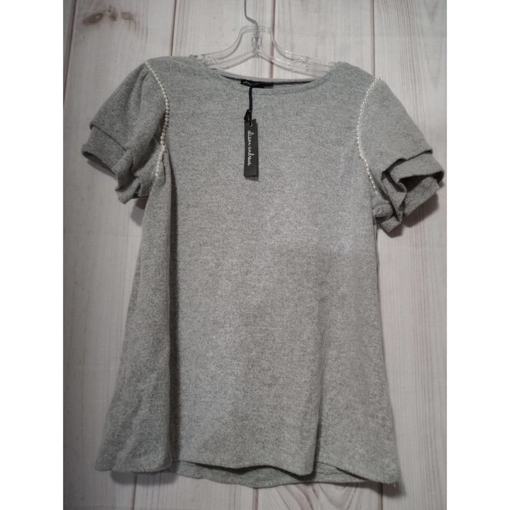 Alison Andrews Sweater Ladies Large Beaded‎